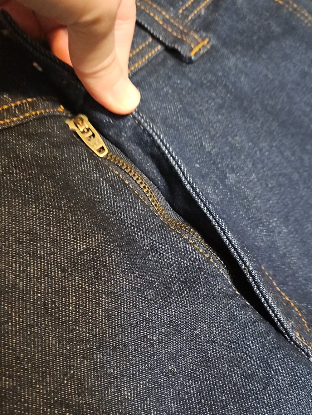 LOFT High-Rise Dark Blue Wide-Leg Trouser Jeans-NWOT - Picture 8 of 11